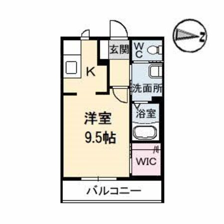 シャーメゾン佐古の物件間取画像